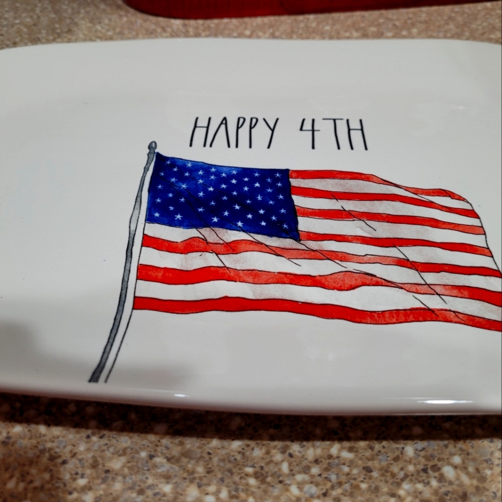 4th of July platter